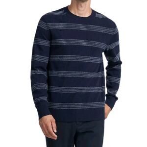 Theory Glennis Crimden Med (Small) Cashmere Wool Stripe Sweater 34" Chest
